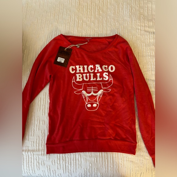 Chicago bulls crew neck long sleeve - Picture 1 of 5